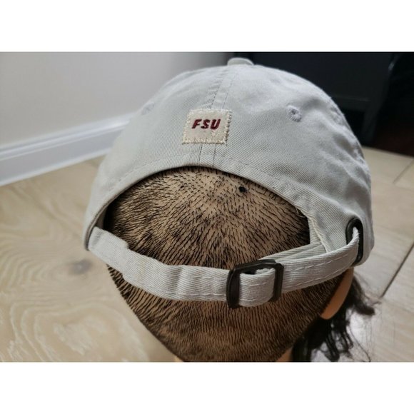 Vintage FSU Hat NOLES 1857 Florida State University Baseball Cap Strapback - Picture 6 of 10